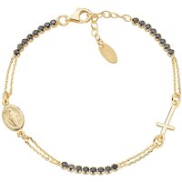 Bracciale Amen Donna Croci in Argento Zircone BRCRMIGNZ3 - BRCRMIGNZ3